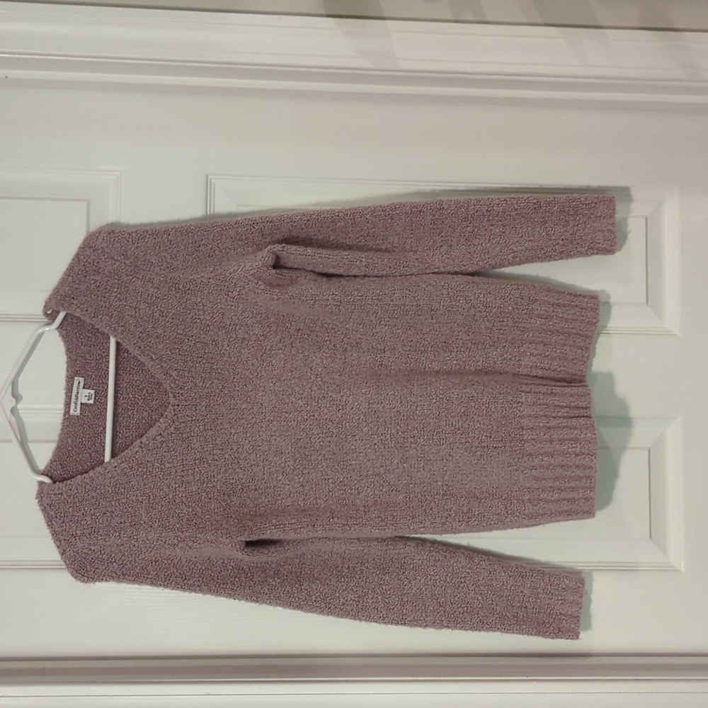 Fuzzy Purple Sweater